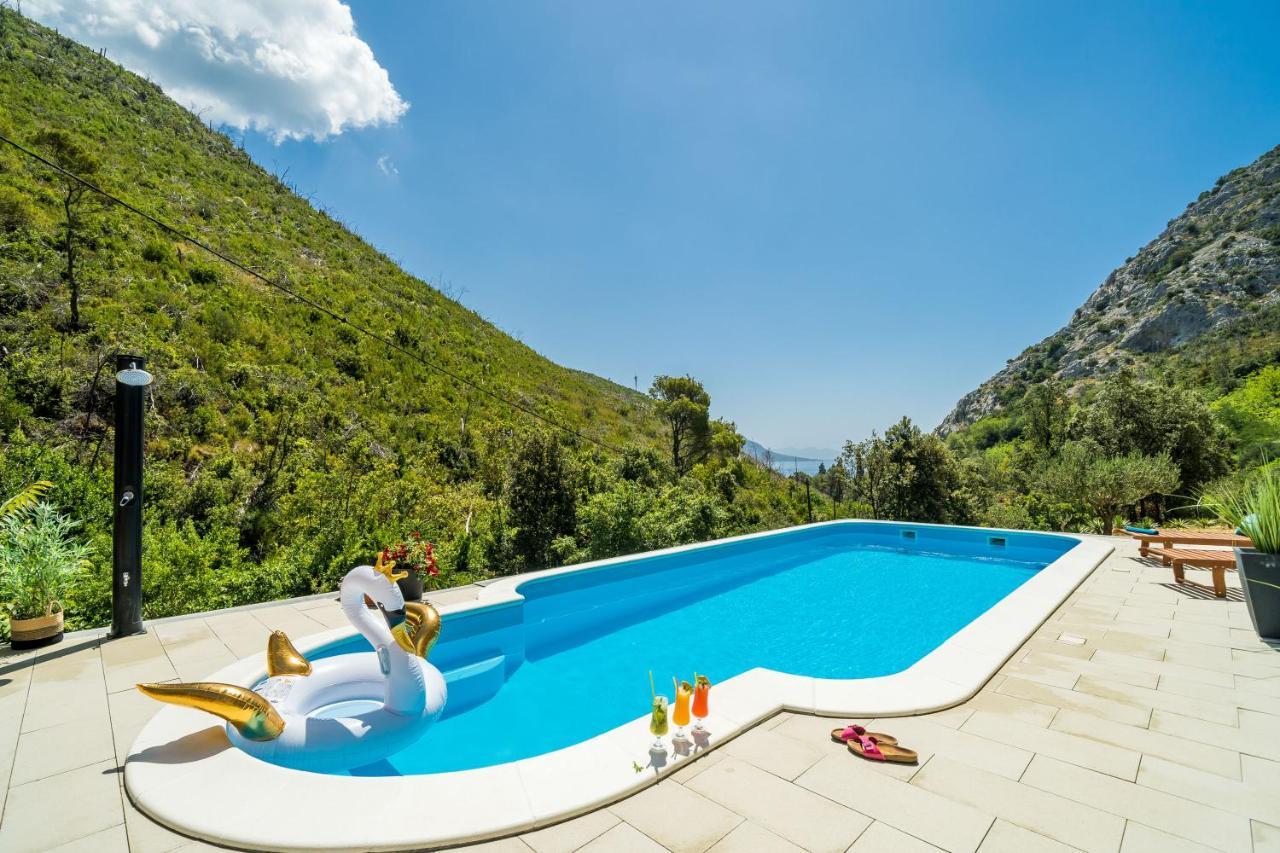 Luxury Villa Emma With Private Pool 特雷斯塔尼克 外观 照片